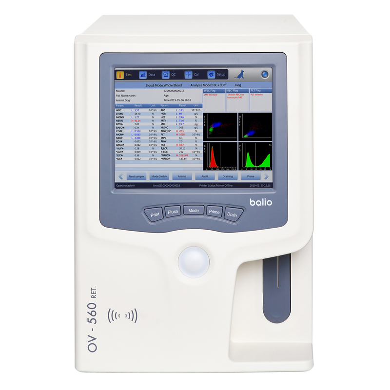 Auto Hematology Analyzer for veterinary OV-560 RET