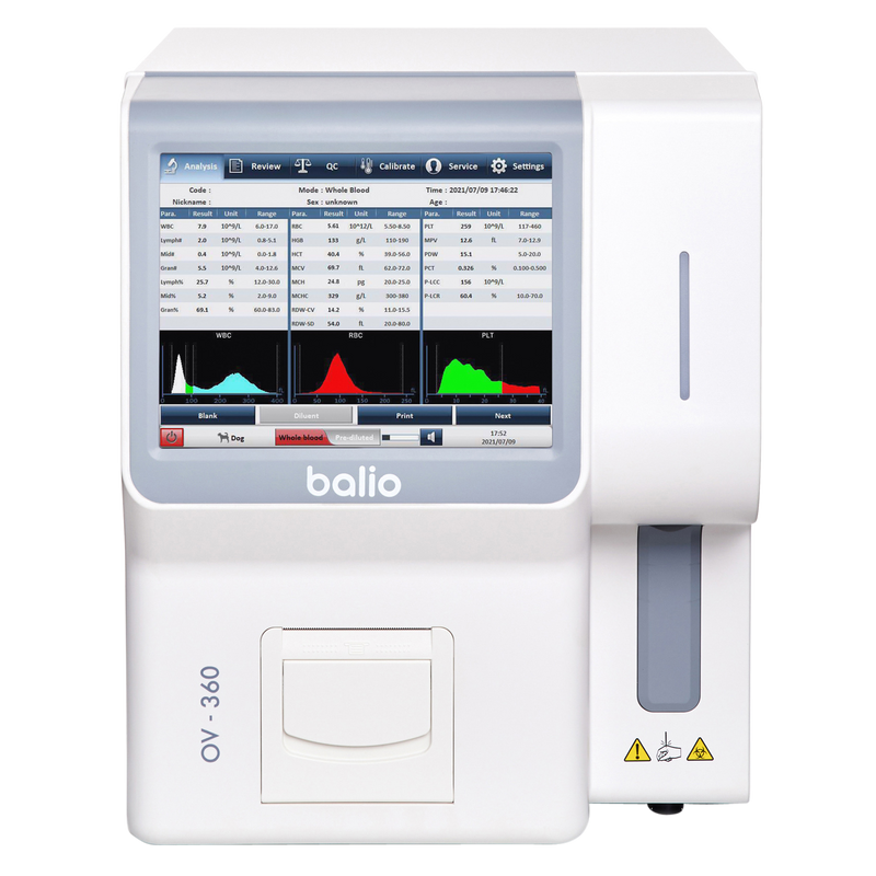 Auto Hematology Analyzer for veterinary OV-360