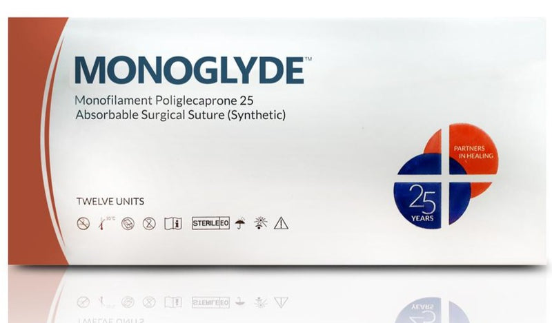 Synthetic Absorbable Monofilament Suture – Poliglecaprone 25